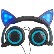 Наушники с ушками кошки, светящиеся Cat Ear Headphones - Наушники с ушками кошки, светящиеся Cat Ear Headphones